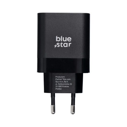 Зарядно 220V, Blue Star, USB C, socket 3A, 45W, PD, QC 4.0 function