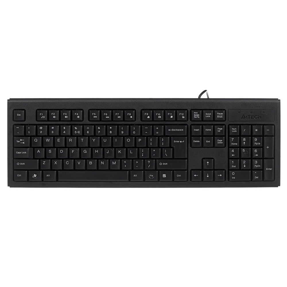 Клавиатура A4 Tech KR-83 Comfort USB, Черна