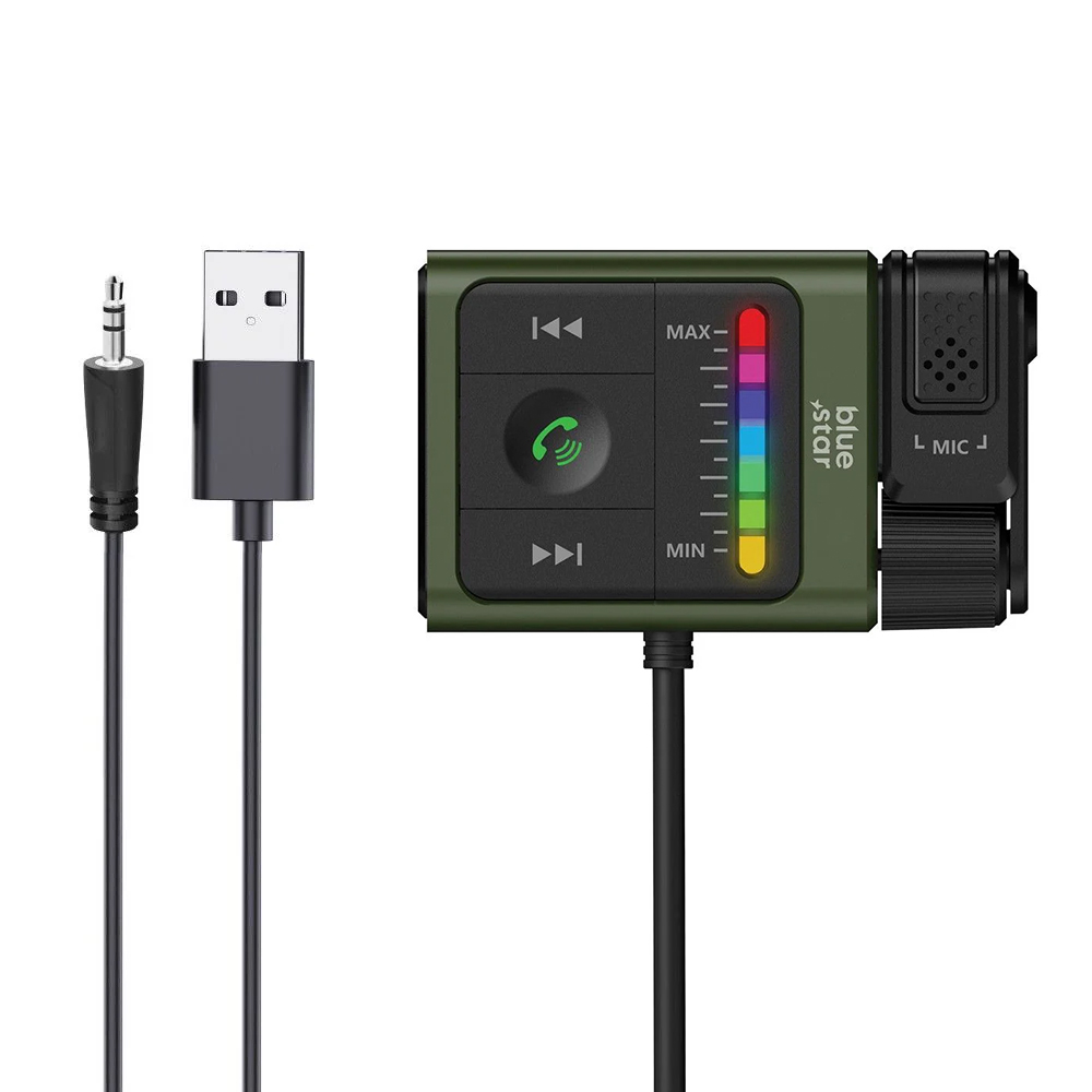 FM Трансмитер Blue Star Equalizer BT64, Черен