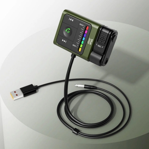 FM Трансмитер Blue Star Equalizer BT64, Черен