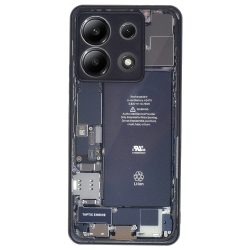 Калъф Glass TECH за Xiaomi Redmi Note 13 Pro 5G, desing 2