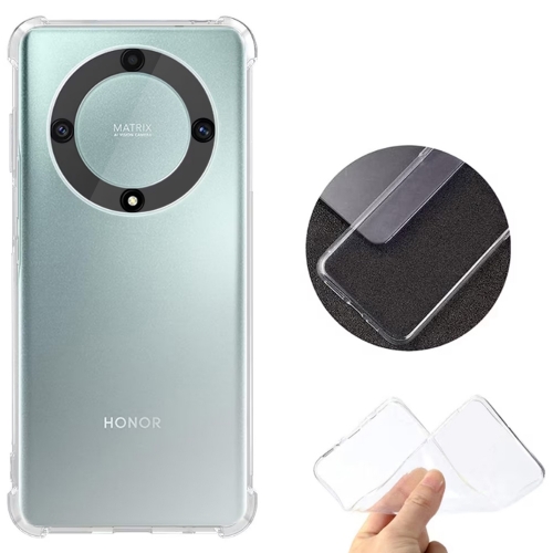 Силиконов калъф Techsuit Shockproof за Honor Magic5 Lite, Прозрачен