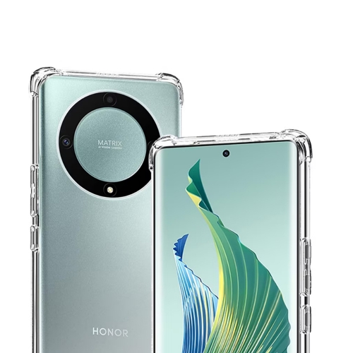 Силиконов калъф Techsuit Shockproof за Honor Magic5 Lite, Прозрачен