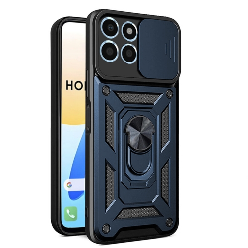 Удароустойчив калъф Techsuit Slide Camera за Honor X8b, Син