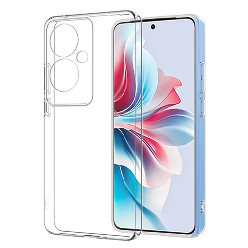 Силиконов калъф Techsuit Silicone за Oppo Reno11 F, Прозрачен