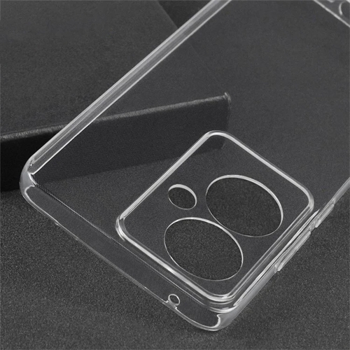 Силиконов калъф Techsuit Silicone за Oppo Reno11 F, Прозрачен