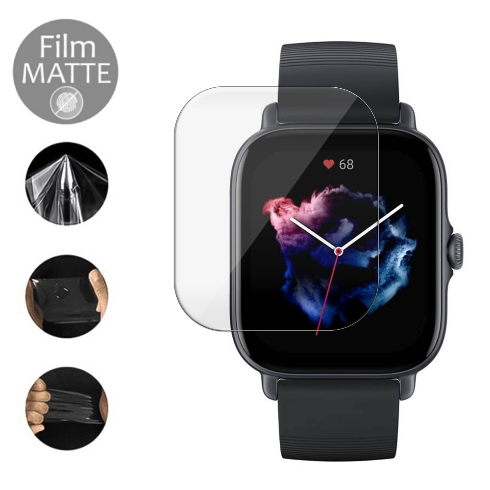 Хидрогел протектор MATTE за часовник Amazfit GTS 3