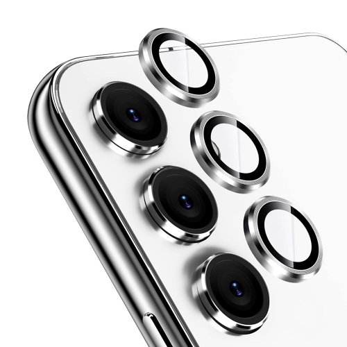 3D Стъклен Протектор за камерата на Samsung Galaxy S24, Сребрист