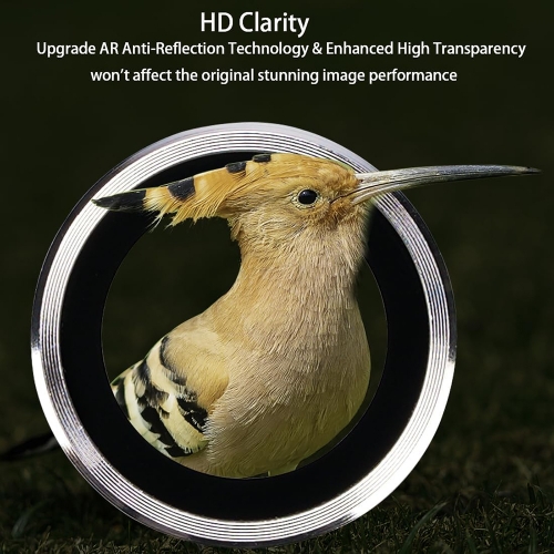 3D Стъклен Протектор за камерата на Samsung Galaxy S24 Ultra, Сребрист