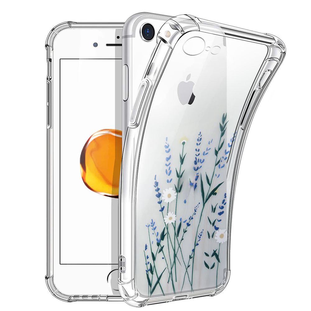 Силиконов калъф Ultra Trendy за iPhone 7/8/SE2020/SE2022, Meadow 3
