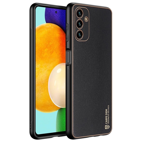 Удароустойчив калъф LEATHER за Samsung Galaxy A13 5G, Черен