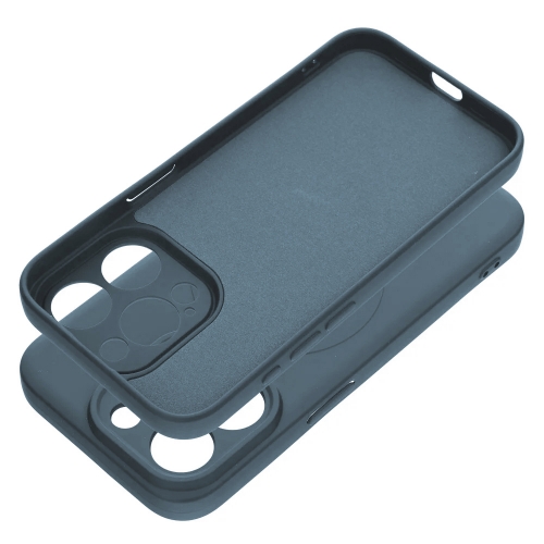Силиконов калъф Mag Cover за iPhone 15 Pro, Син