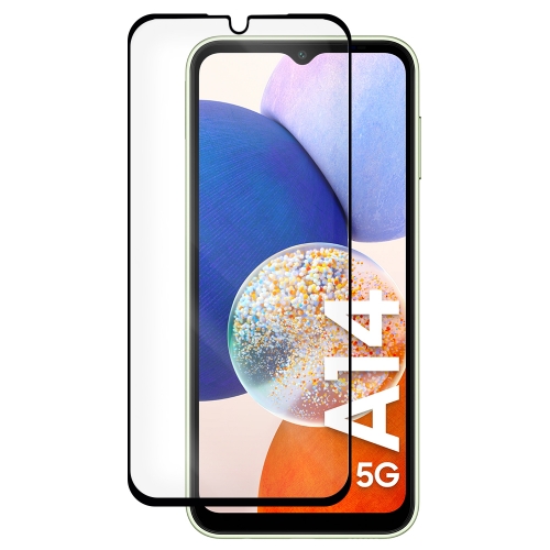 Стъклен протектор Veason 6D Pro Full Glue за Samsung Galaxy A14, Черен