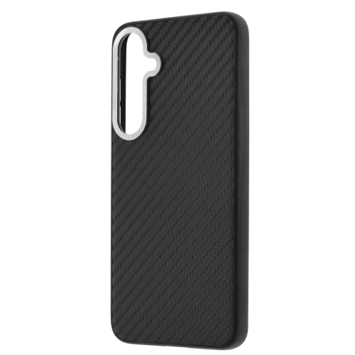 Удароустойчив калъф Premium Carbon за Samsung Galaxy S24, Черен