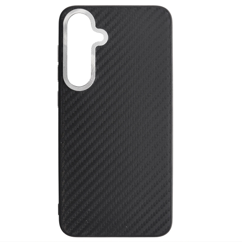 Удароустойчив калъф Premium Carbon за Samsung Galaxy S24 Plus, Черен