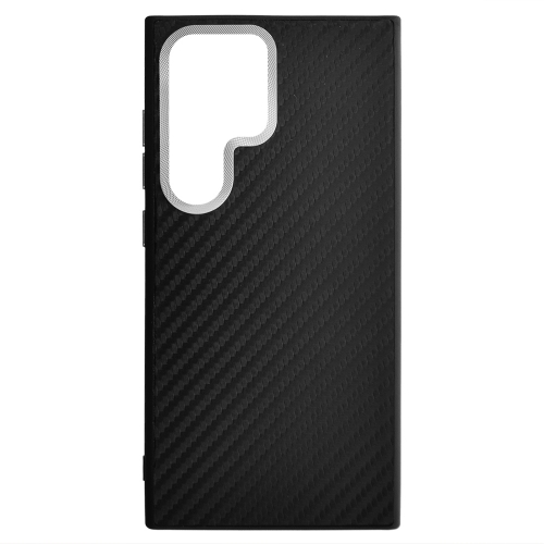 Удароустойчив калъф Premium Carbon за Samsung Galaxy S24 Ultra, Черен