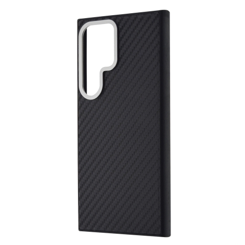 Удароустойчив калъф Premium Carbon за Samsung Galaxy S24 Ultra, Черен