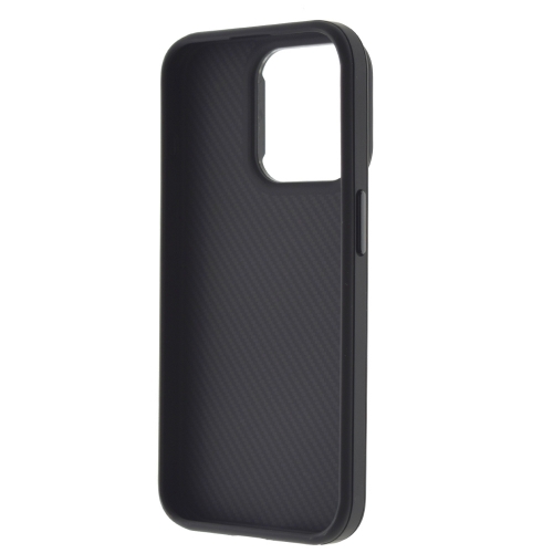 Удароустойчив калъф Premium Carbon за iPhone 15 Pro Max, Черен