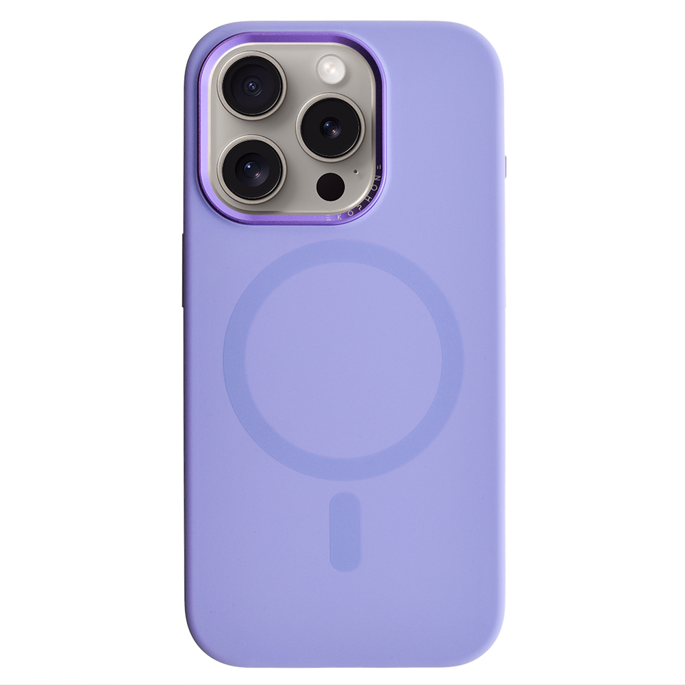 Удароустойчив калъф Premium MagSF за iPhone 15 Pro Max, Лилав
