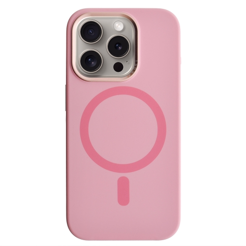 Удароустойчив калъф Premium MagSF за iPhone 15 Pro, Розов