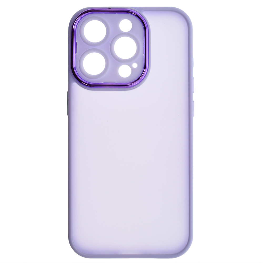Удароустойчив калъф Color 26 за Iphone 15 Pro, Лилав
