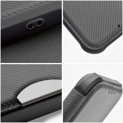 Калъф Тефтер Razor Book за Samsung Galaxy A15, Черен