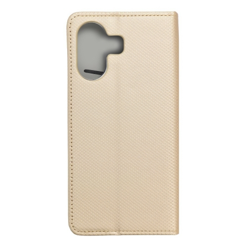 Калъф Тефтер Smart Book за Xiaomi Redmi 13C, Златист