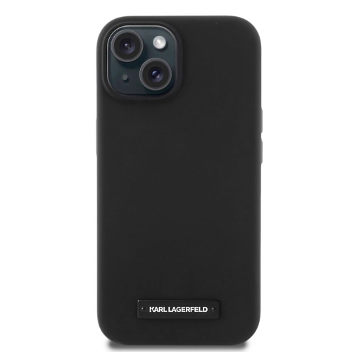 Калъф Karl Lagerfeld Liquid Plague MagSafe за iPhone 15, KLHMP15SSLMP1K