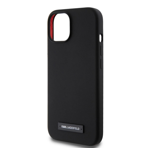 Калъф Karl Lagerfeld Liquid Plague MagSafe за iPhone 15, KLHMP15SSLMP1K