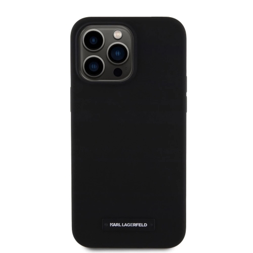 Калъф Karl Lagerfeld Liquid Plague MagSafe за iPhone 15 Pro, KLHMP15LSLMP1K