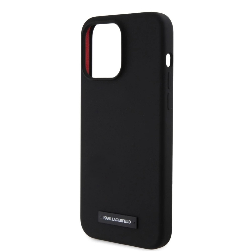 Калъф Karl Lagerfeld Liquid Plague MagSafe за iPhone 15 Pro, KLHMP15LSLMP1K