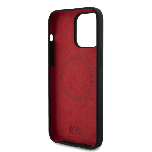 Калъф Karl Lagerfeld Liquid Plague MagSafe за iPhone 15 Pro, KLHMP15LSLMP1K