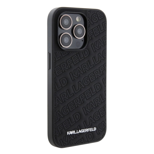 Калъф Karl Lagerfeld, Quilted Pattern за iPhone 15 Pro Max, KLHCP15XPQKPMK