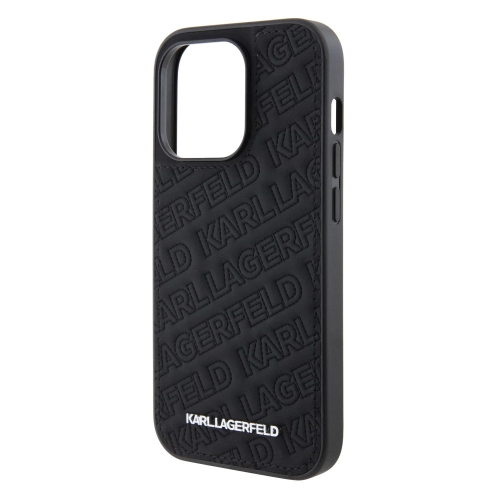 Калъф Karl Lagerfeld, Quilted Pattern за iPhone 15 Pro Max, KLHCP15XPQKPMK