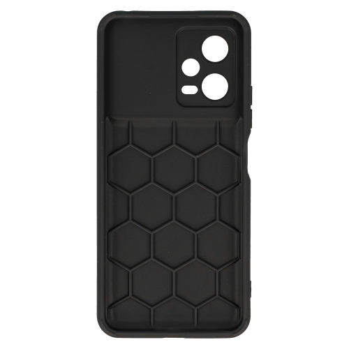Силиконов калъф Camera Protected за Xiaomi Redmi Note 12 5G / Poco X5, Черен