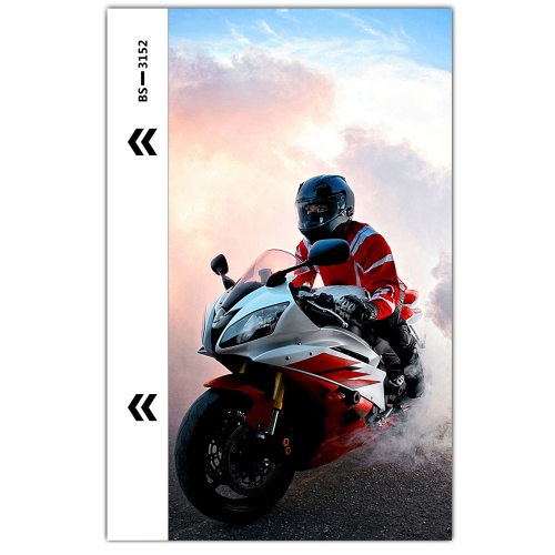 Фолио Протектор за гърба на Huawei Honor X8, Biker 2 3D
