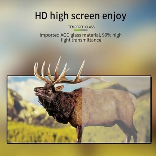 Стъклен протектор Veason 6D Pro Full Glue за Samsung Galaxy S24 Ultra, Черен