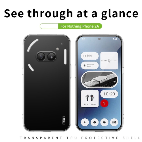 Силиконов калъф MOFI за Nothing Phone ( 2a ), Прозрачен