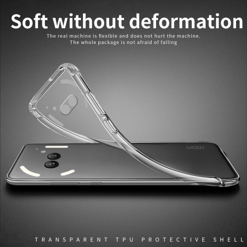 Силиконов калъф MOFI за Nothing Phone ( 2a ), Прозрачен