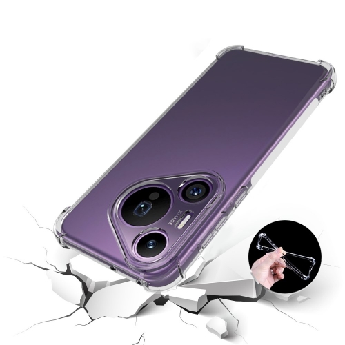 Силиконов калъф Anti Shock за Huawei Pura 70 Pro / Pura 70 Pro plus, Прозрачен