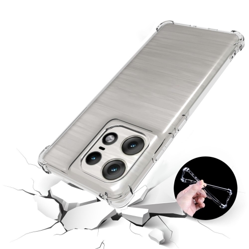 Силиконов калъф Anti Shock за Motorola Edge 50 Pro 5G, Прозрачен