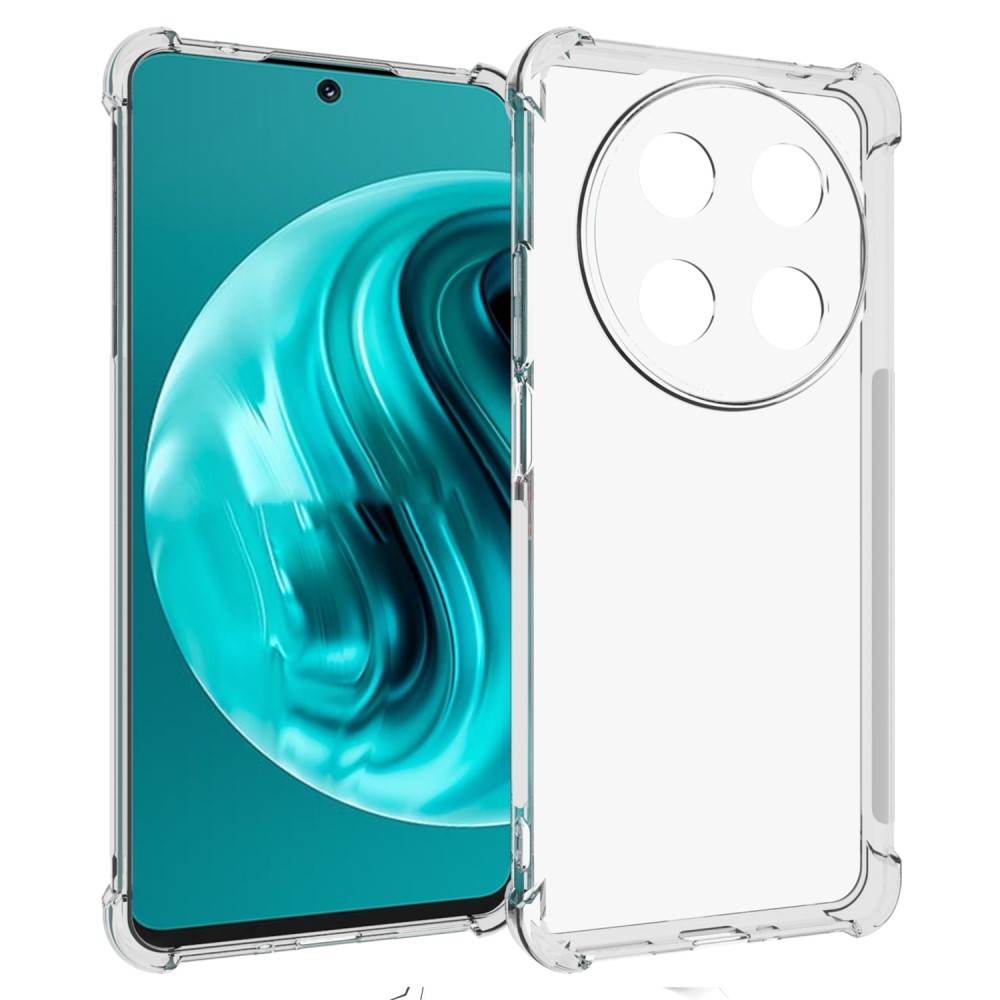 Силиконов калъф Anti Shock за Huawei Nova 12i 4G, Прозрачен