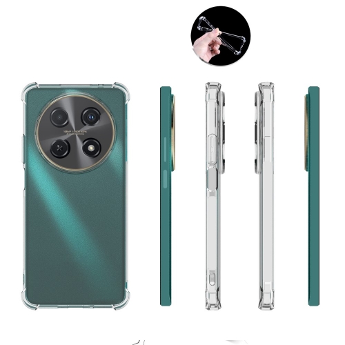 Силиконов калъф Anti Shock за Huawei Nova 12i 4G, Прозрачен