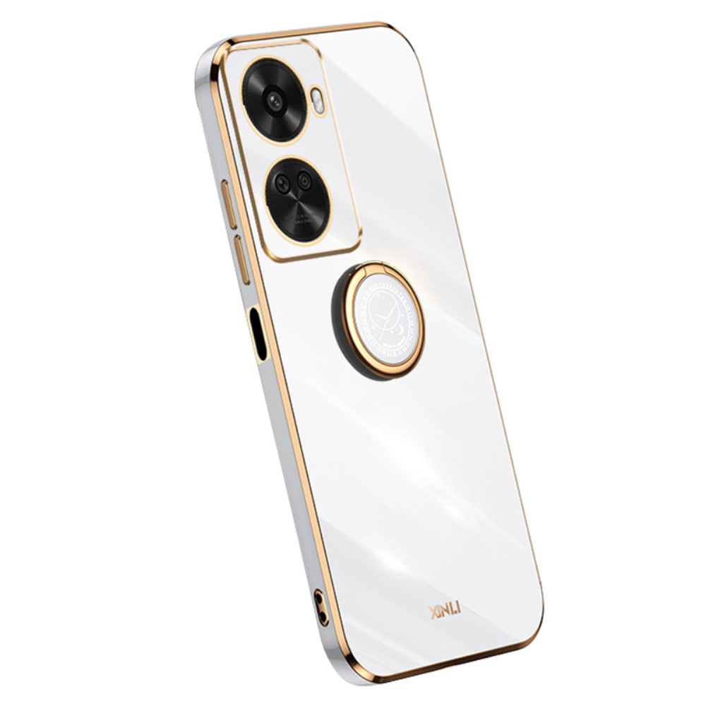 Силиконов калъф Xinli Kickstand за Huawei Nova 11 SE и Nova 12 SE, Бял