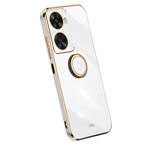 Силиконов калъф Xinli Kickstand за Huawei Nova 11 SE и Nova 12 SE, Бял