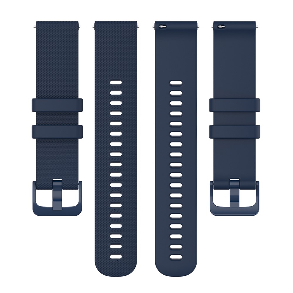 Силиконова каишка 18mm за Garmin vivomove 3S/vivoactive 4S/Forerunner 255S, Син