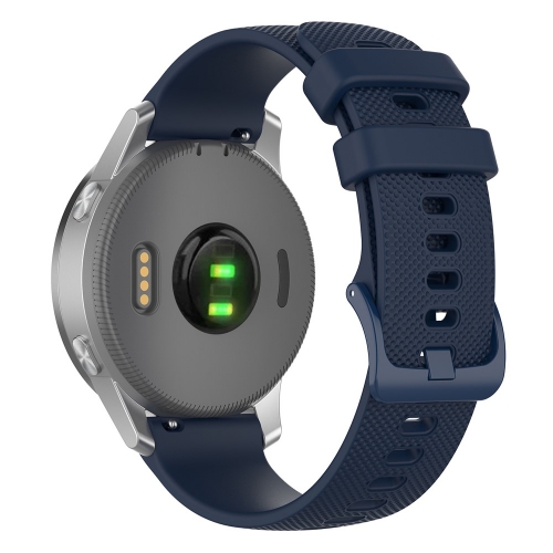 Силиконова каишка 18mm за Garmin vivomove 3S/vivoactive 4S/Forerunner 255S, Син