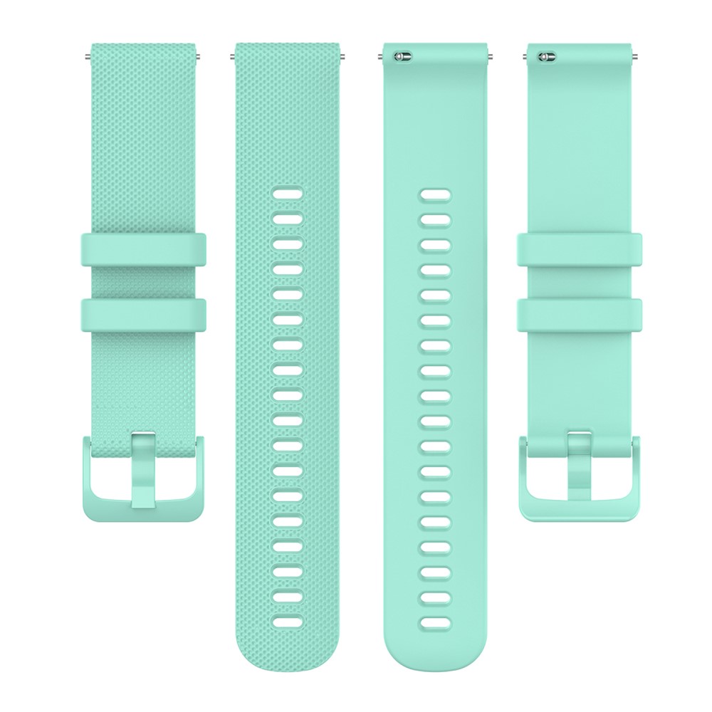 Силиконова каишка 18mm за Garmin vivomove 3S/vivoactive 4S/Forerunner 255S, Зелен