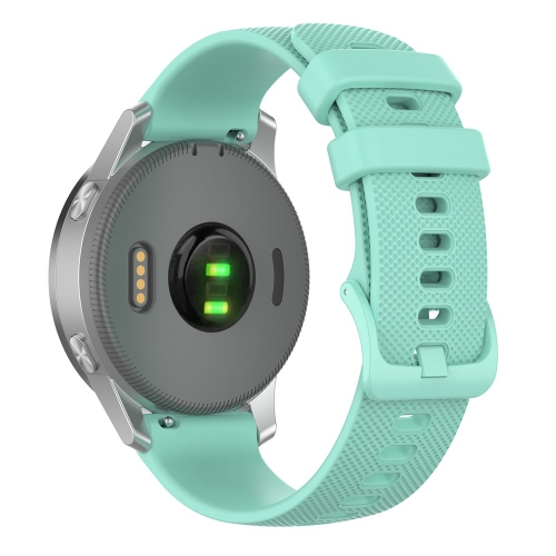 Силиконова каишка 18mm за Garmin vivomove 3S/vivoactive 4S/Forerunner 255S, Зелен