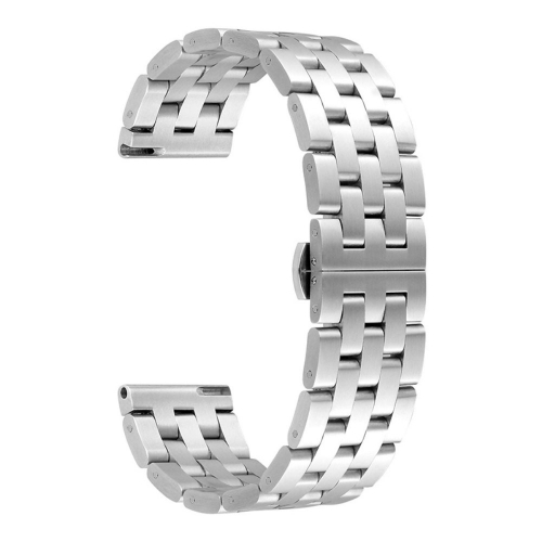 Метална каишка 18mm за Garmin vivomove 3S/vivoactive 4S/Forerunner 255S, Сребрист